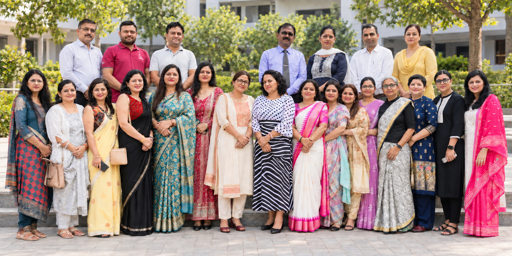 Teachers at Raunaq Public School, Ganaur