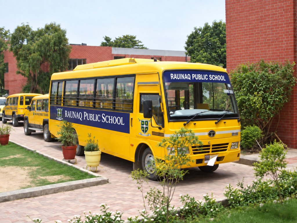 Transport & Medical Care at Raunaq Public School