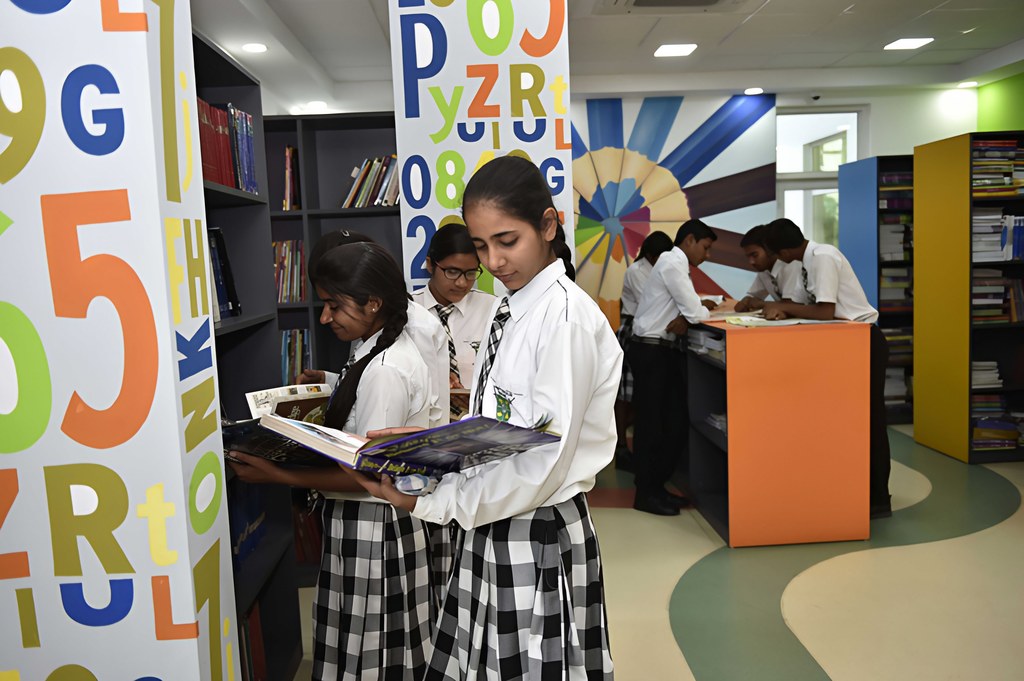 Library & Reading Room at Raunaq Public School